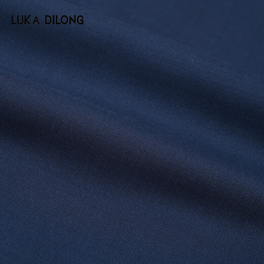 Lucadilong [100% Merinowolle aus Italien importiert] Leichte Luxus-High-End-Herren-Business Executive Jacket Coat Royal Blue M (48)