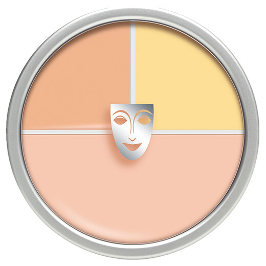 KRYOLAN Phantom of the Opera Three Color Concealer Palette German Mask Six Color Concealer Concealing Acne Marks Dark Circles Moisturizing 40g China Limited Three Colors