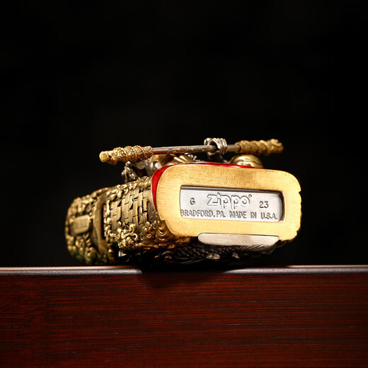 Zippo [schwarzer Wukong] Schatz helleres echtes leuchtendes schwarzes Mythos Wukong Luminous Fighting Battle Buddha High-End-Geschenk Black Wukong Kupfer (DY9902TJ) All-Code