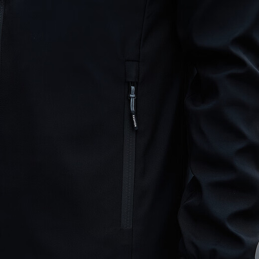 
JEEP SPIRIT Jeep American Pilot Removable Hooded Casual Jacket Men's New Spring and Autumn Men's Windproof Loose Jacket Black XL