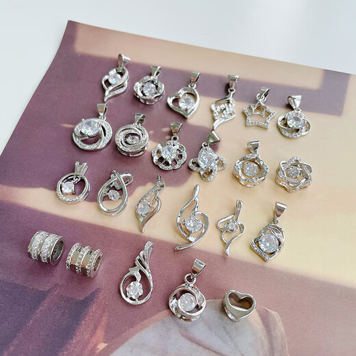 Shiyi PT950 platinum pendant women's platinum necklace single pendant without chain imitation 18k gold clavicle chain single pendant five-pointed star