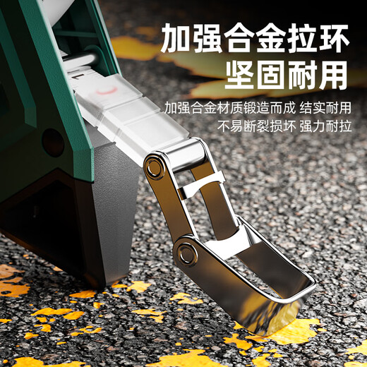 Shengda tape measure fiber ruler 100 meters rack type PVC fiberglass tape measure disc type tape measure engineering measurement tape