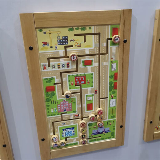 Hongtong Kindergarten Wandspielzeugkorridor Spiel Dekoration Kinder früh Bildung Montessori Unterricht AIDS Wandbetrieb Kognitiver Board Arbeit Simulationsspielplatte