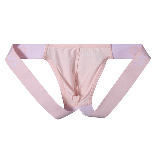 
No waist-free sex underwear gay men's thong sexy low waist double thigh exposed hip-free T-trousers Green M
