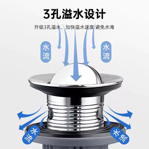 LESSO basin drain pipe outlet pipe retractable water pipe bent pipe anti-odor seal basin drain pipe Jingcang Straight Hair