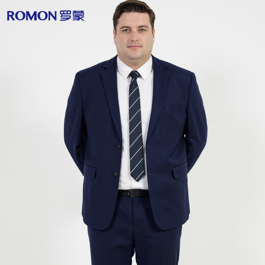 Luo Meng plus fat plus size suit men's business casual extra large fat man loose style suit jacket