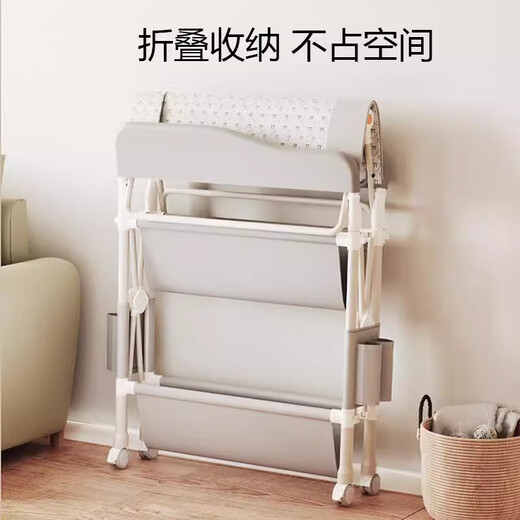DEARVADER diaper table baby care table portable multi-functional foldable bathing baby bed diaper changing touch table basic toy model - light gray