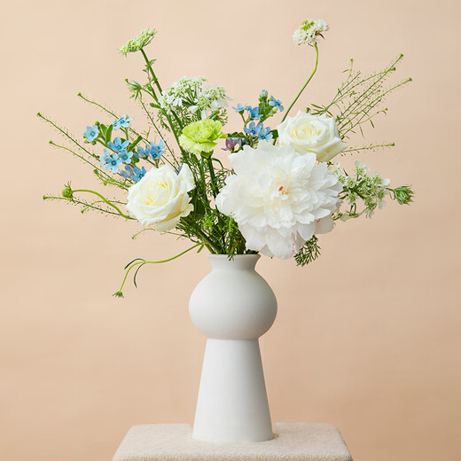 Jingdong flowers natural series basic version every Monday flower package season flower arrangement fresh cut flowers anniversary birthday gift female source straight hair