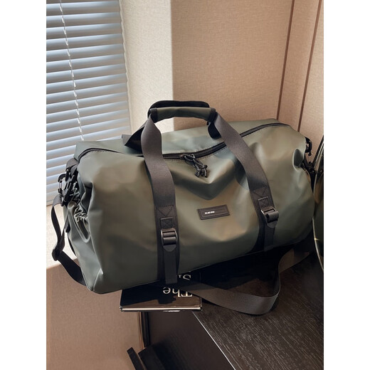 EZCK短途旅行包包女时尚轻便出差手提袋行李包大容量运动健身包收纳包 绿色