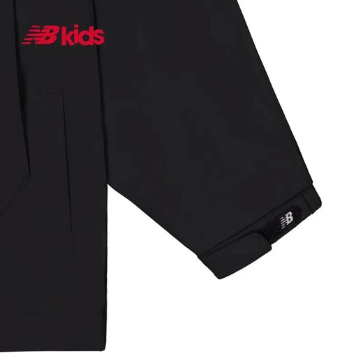 NEWBALANCE NB Ropa para niños 25 años Spring New Style Style Chaqueta para hombres y mujeres con capucha Windbreaker Jacket 7AF12013 7AF12013-Bei PATHI 140 cm