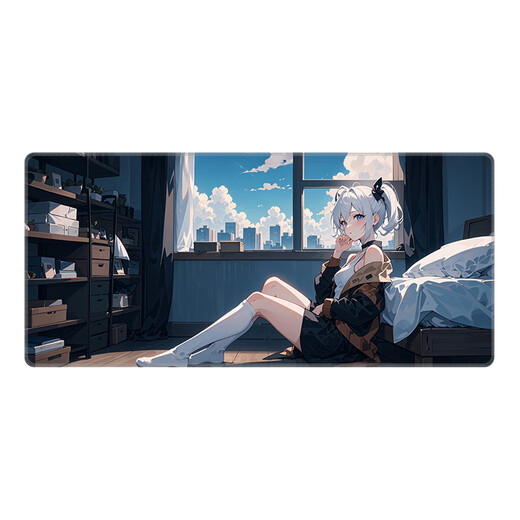 Fun Extreme 2D Mouse Pad для супер больших мальчиков анимация электронных видов спорта на рабочем столе настольная настольная настольная настольная панель Клавиатура Клавиатура Клавиатура Настраиваемая настраиваемая высокая ценная кромка с утолщенным замком 13803 ошеломление 800 мм*300 мм*5 мм