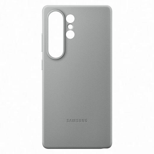 三星 Samsung Galaxy S25 Ultra 原装环保生态皮保护壳 手机套 原厂手机壳 多功能保护套 灰色
