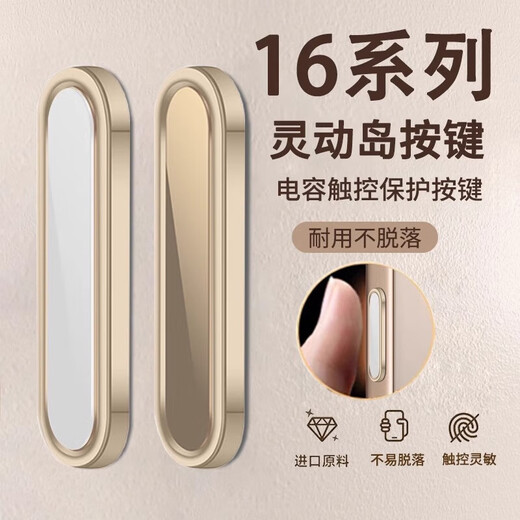 Smorss【黑金色】适用苹果iPhone16/17拍照按键贴16promax侧边按键膜16pro相机按键保护16plus照相保护贴