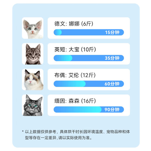 Lerchi Intelligent Constant Temperature Pet Drying Box for Cats and Dogs Bath and Dryer British Short Ragdoll Bichon Blowing Water to Prevent Colds New First Class Extra Windy White