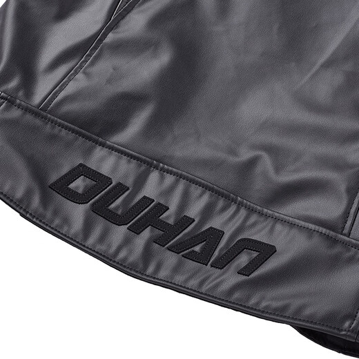 Duhan 2168 Black Motorcycle Riding Suit Men's Four Seasons Universal Motorcycle Leather Suit Anti-fall Warm Racing Suit Rider Suit XL