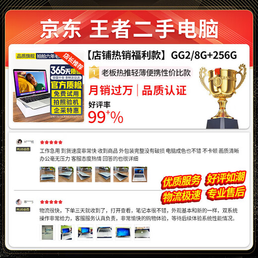 苹果（Apple） MacBook Pro/Air 二手苹果笔记本电脑 商务 办公 游戏 设计 剪辑 95新【限五台】高端15款841-8G/512G