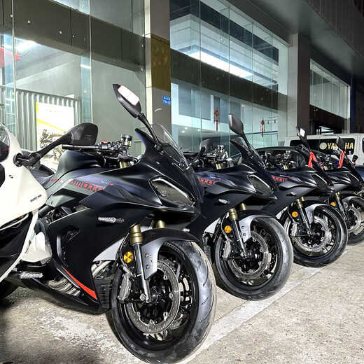 QJMOTOR赛600RS摩托车4缸机车跑车 可上牌  可分期 白赛600RS全款38999分期首付3899