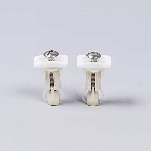 Accesorios de la cubierta del inodoro universal 1156 Marco del tornillo de fijación del tornillo del tornillo Base Placa del enchufa Perno rosa 1047 amortiguador de metal