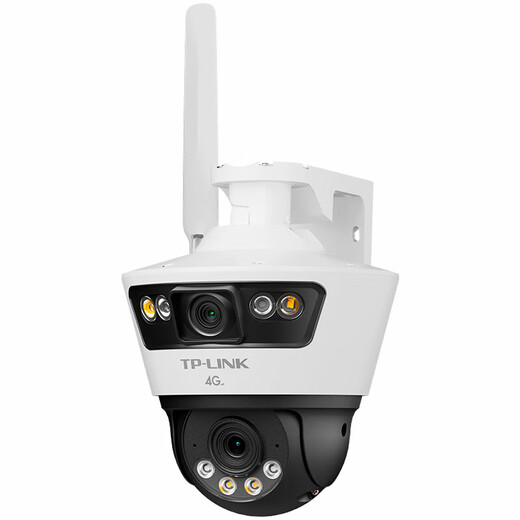 普联（TP-LINK）4G免流量摄像头家用室内户外tplink监控器360度无死角带夜视全景手机远程带流量卡sim卡无需连wifi 800万双摄｜4G免费流量｜IPC689-A4GY 128G内存卡 