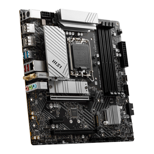 MSI B660M B760M Z790 B660 Mortar Mortar Blasting Bomb WiFi Z690 Blade Titanium Desktop Computer Motherboard E-sports Game Motherboard MSI B760M-A WIFI DDR4 II