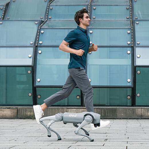 Yushu (Unitree) Unitree Go2 Voice AI Model Robot Dog Go2 Electronic Dog Embodied Intelligence Accompaniment Bionic Companion Robot Four-legged Robot Dog Spot Go2-Air+ Remote Control