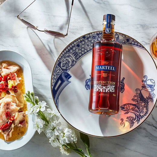 Martell Dingsheng vsop Cognac Wein importiert in Frankreich Beste Geschenke Dingsheng 500 ml+50 ml