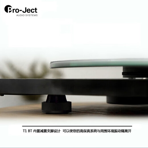 Baodi T1 EVO BT Birthday Gift Bluetooth Version Vinyl Record Player Pro-Ject Austrian Original Imported Home Fever Vinyl Record Player Gramophone T1 EVO BT+Junbao 705PA (please note the color when placing an order)