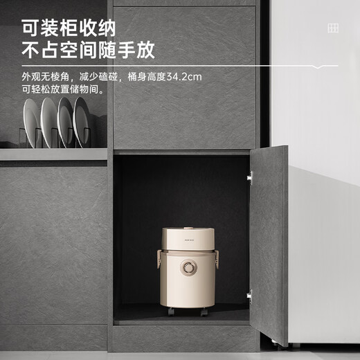 AUX bucket vacuum cleaner for home use, strong and large suction, industrial land reclamation and decoration, sewing car, commercial carpet blower vacuum cleaner 12L large capacity AXC-22AT588A flagship version