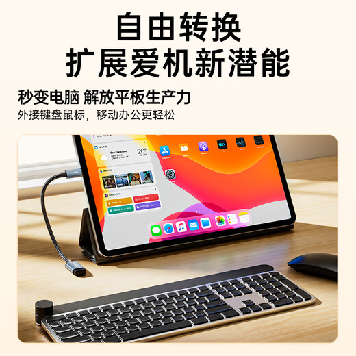 Biyazi Apple OTG Adapter Data Cable Lightning для USB -преобразователя iPhone планшет IPAD Внешний USB -диск мобильный клавиатура чтения карты карты карты камеры камеры