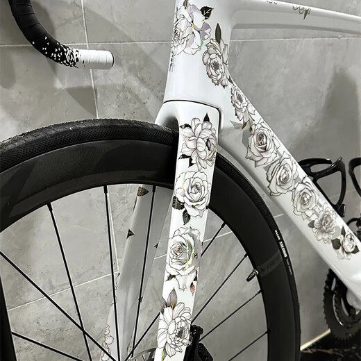 
Gu Jianmu Bicycle Color Modification Film Sticker Graffiti Modification Bicycle Sticker Paint Print Color Modification Mountain Bike Road Bike (Main Picture 1) Rose Forever [20 Packages/Upgrade