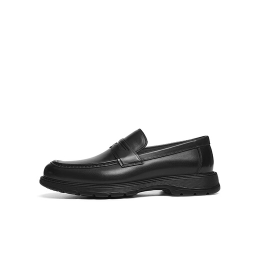 
Red Dragonfly Loafers 2025 Spring New Men's Shoes Thick Sole Formal Leather Shoes High-end Business Men's Leather Shoes WTA15249 Black 40