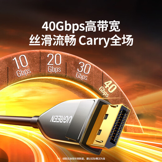 GreenLink DP2.1 fiber version 4K HD 16K30Hz8K240HzDisplayPort suitable for computer graphics card to monitor e-sports connection cable 3 meters compatible 1.4 45042