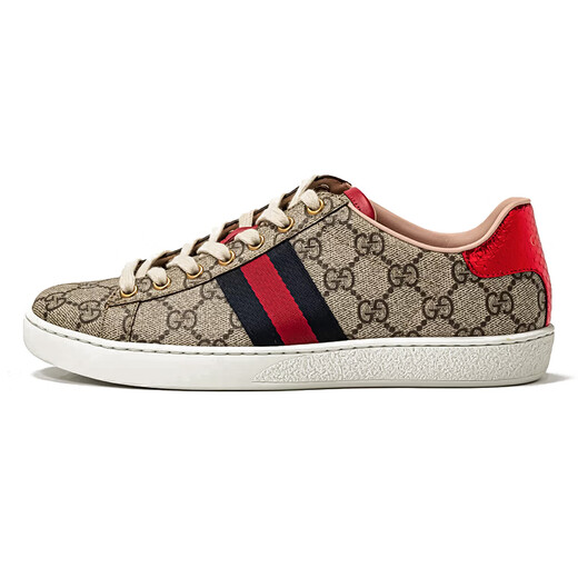 古驰（GUCCI）古驰 ACE GG Supreme 运动 时尚板鞋 女款礼物 米色499410 96G50 9768 35.5