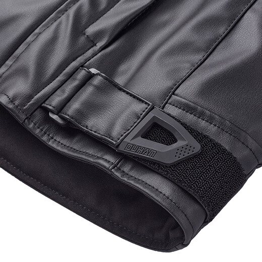 Duhan 2168 Black Motorcycle Riding Suit Men's Four Seasons Universal Motorcycle Leather Suit Anti-fall Warm Racing Suit Rider Suit XL