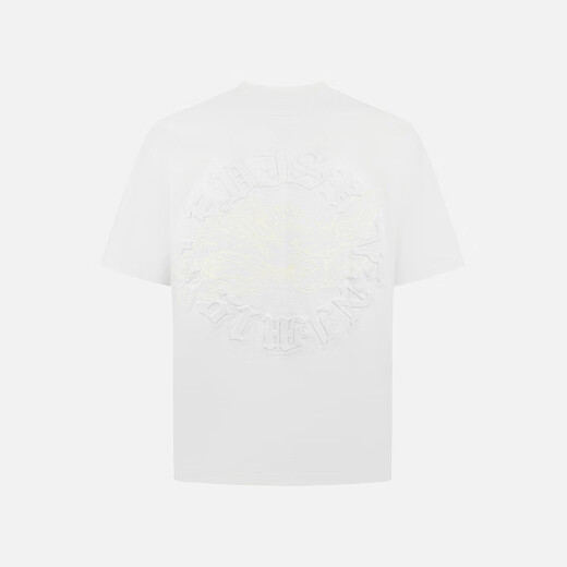 
EVISU Fu Shen New Summer Products for 2025 Men's Dragon Pattern Print Loose T-Shirt 2ESHTM5TS1098LFCT White M [Loose optional 1 size]