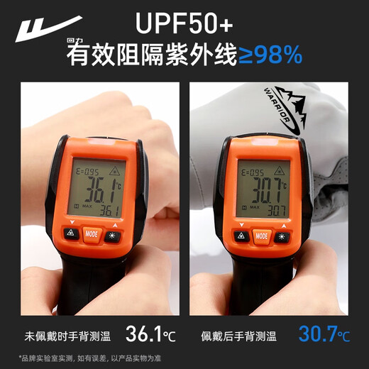 Pull-back sunscreen gloves for men in summer, ice silk, thin, non-slip, anti-UV, breathable, quick-drying, outdoor cycling and fishing, fingerless gray