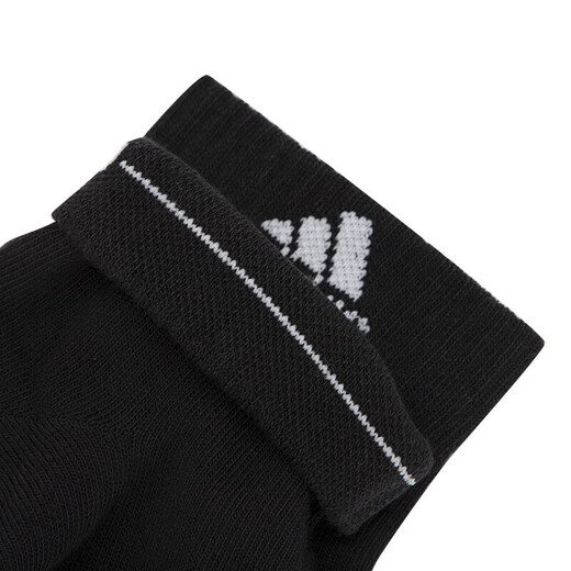阿迪达斯 （adidas）官网官方袜子男袜女袜 春季新款运动袜足球袜透气休闲长袜中筒袜 IC1283/低帮三双装/黑白灰 L(42~46码)