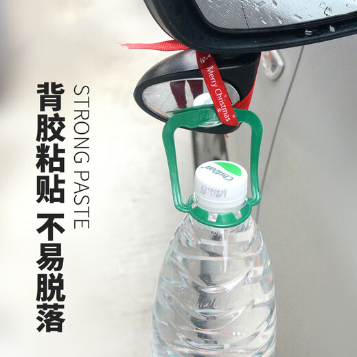 迪加伦汽车后视镜小圆镜前后轮盲区倒车镜子360度无边超清可调辅助镜 正驾驶-黑色单个装