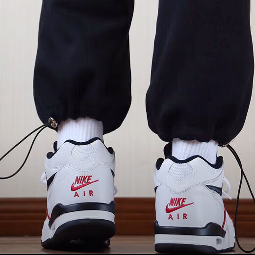 耐克（NIKE）男鞋新款运动鞋AIR FLIGHT 89气垫休闲鞋AJ4兄弟款实战篮球鞋 FD9928-101/AJ4兄弟款/白红 44