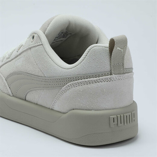 Puma (PUMA) bread shoes | Colorful retro skate shoes for men and women winter casual shoes PARK401606 Snow White-Gravel Gray-03 36