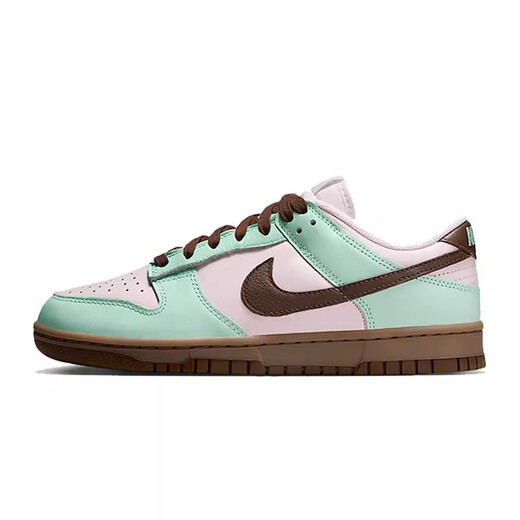 Nike быстрая доставка NIKE Dunk LOW женские повседневные и удобные спортивные кроссовки с низким берцем IH0821-679 зеленый розовый коричневый 36