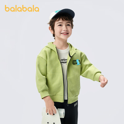 Balabala Children's's Clothing's Boys 'Veste pour enfants Top 2025 Tendance de mode à capuche printanière 209125105102