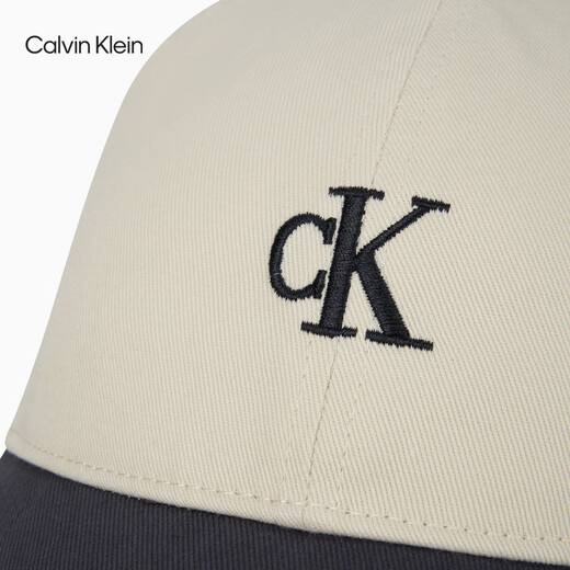 Calvin Kleinjeans 25 Frühlings- und Sommer Neue Männer und Frauen CK kontrastierende Farbe Spleißen bestickter Baumwoll -Baseballhut Geschenk 4g5000g