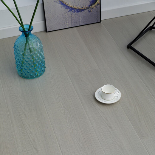 OUGEJIA Planchers en bois composite laminé 12 mm pour la chambre à coucher ménagers imperméable E0 Fabricant de diamants respectueux de l'environnement Installation de ventes directes E0 681 ACCESSOIRES GRY CLASSIQU