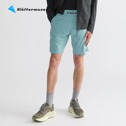 KLATTERMUSEN攀山鼠15563M针奈尔男款短裤-Nal Shorts M's 681/Mineral Blue（矿物蓝） S