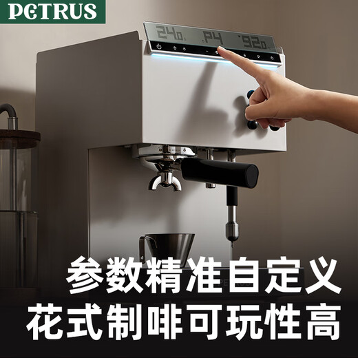 Baicui Cafet Machine Home Italiano Concentración semiautomática Oficina Comercial Pequeña caldera de espuma de leche todo en uno PE38888PRO REPACIONES DE PIEES DE PIEES