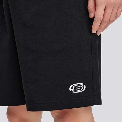 SKECHER [FORME LORD] Summer Sports et confortable Shorts en tricot pour hommes en tricot pour hommes Pantalon décontracté en carbone / 0018 m