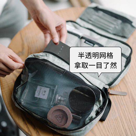 Naturehike挪客旅行洗漱包户外便携出差旅游套装收纳包女干湿分离化妆包大号