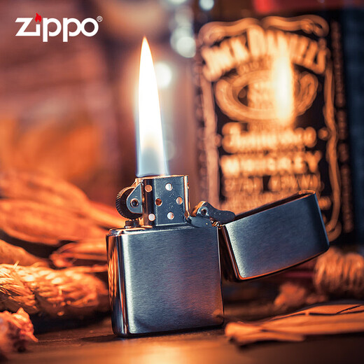 Zippo US Original Zippo Leichter echter Drahtschalter einfacher Version 200 Logo Kerosin leichter 200Zl [neuer Maschinenölfrei] TC9901qt