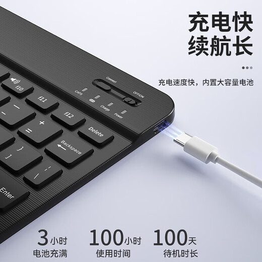 Vituo es adecuado para iPad Air de 13 pulgadas de 13 pulgadas Caso protectora 2025 M3 M3 Bluetooth Bluetooth Apple A3271 Varilla llena con ranura para lápiz Pen en ratón inalámbrico Set Pen Slot Black + Black Teyboard [dar un regalo de 5 piezas] Aire de iPad de 13 pulgadas 2025 M3 M3 M3